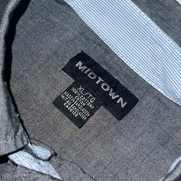 CASUAL L/S BUTTON DOWN SHIRT (XL) - Picture 11 of 11